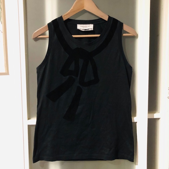 ❤️SOLD❤️ Authentic YSL sleeveless top - Picture 1 of 6